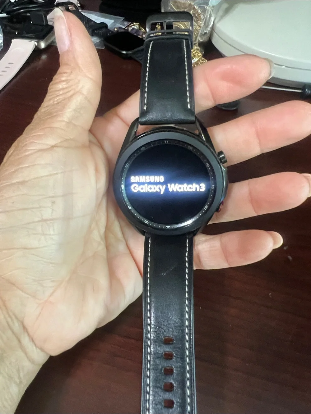 galaxy3 watch sleek black